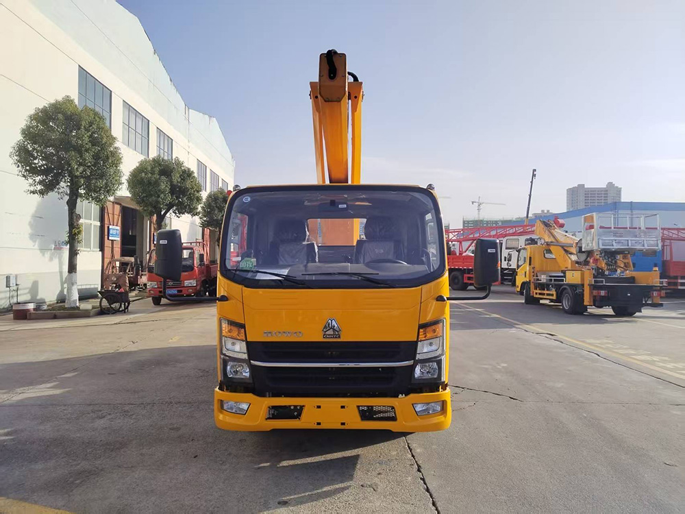 豪沃23米（2800轴距））蓝牌高空作业车