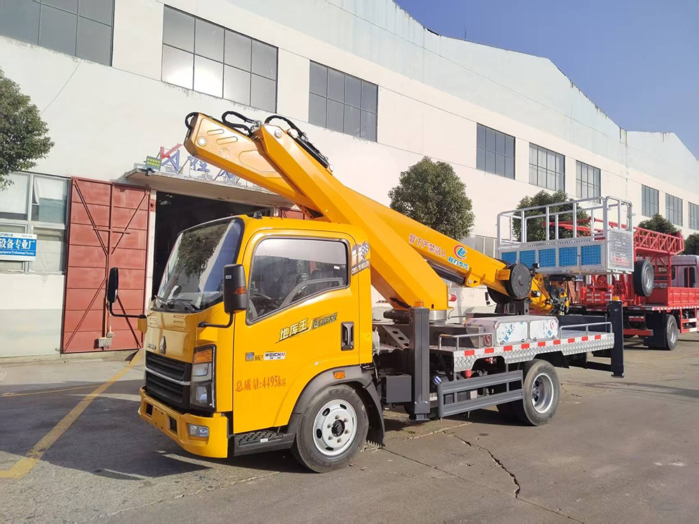 豪沃23米（2800轴距））蓝牌高空作业车