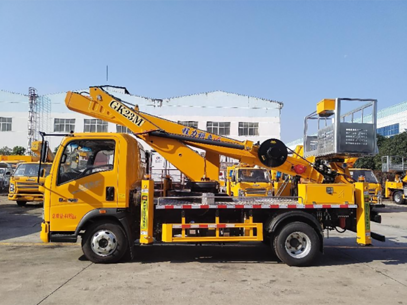 豪沃23米蓝牌高空作业车