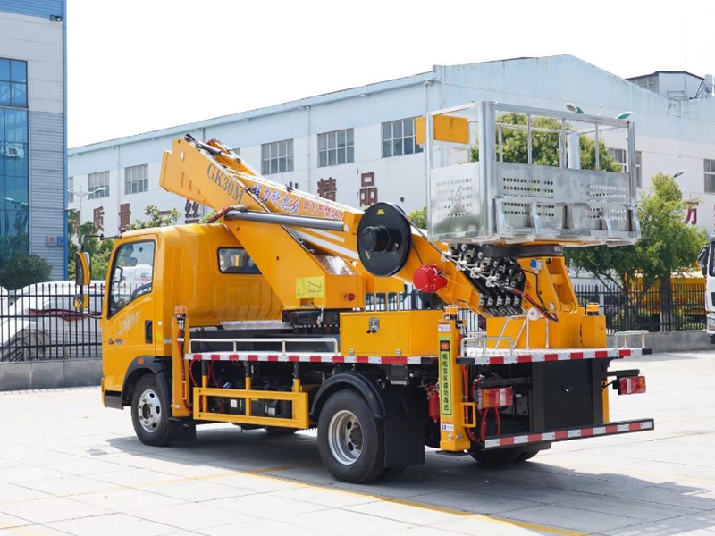 豪沃30米蓝牌高空作业车