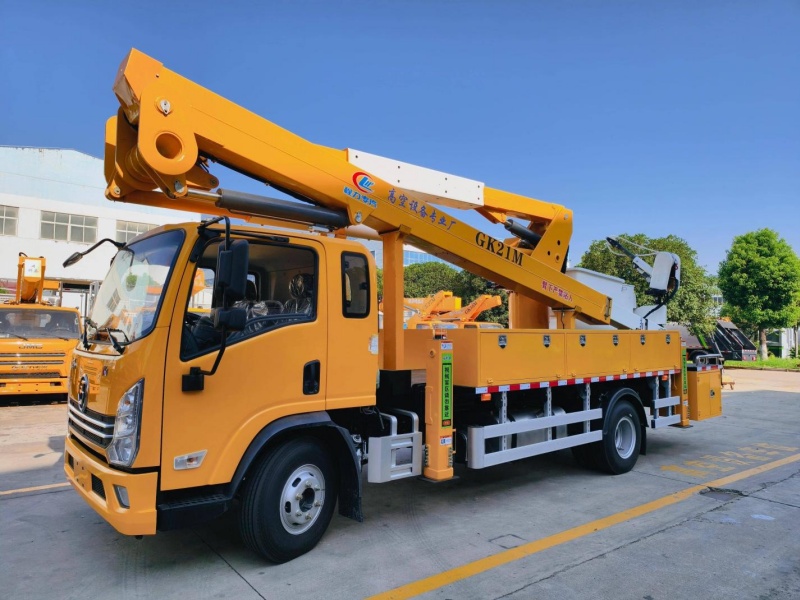陕汽21米绝缘高空作业车
