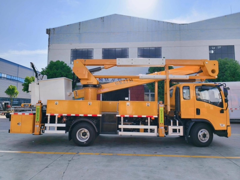 陕汽21米绝缘高空作业车