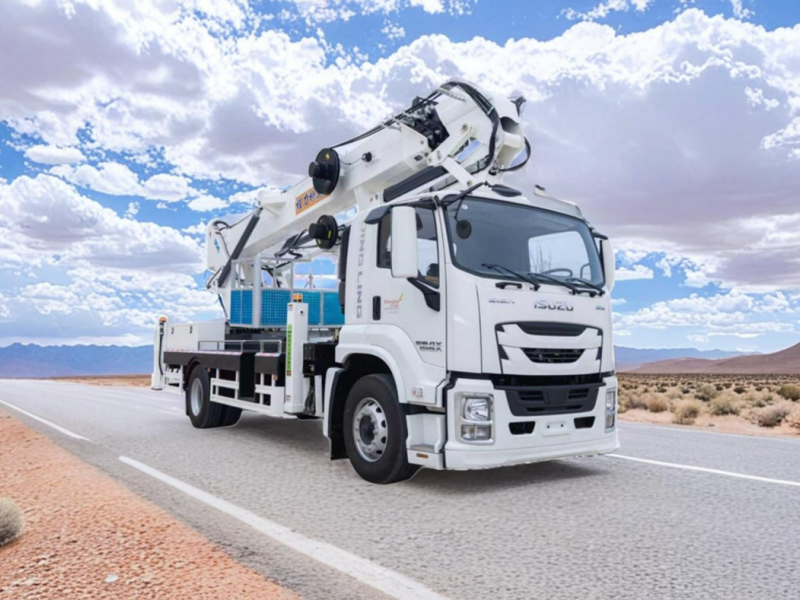 五十铃高低空作业车出口型