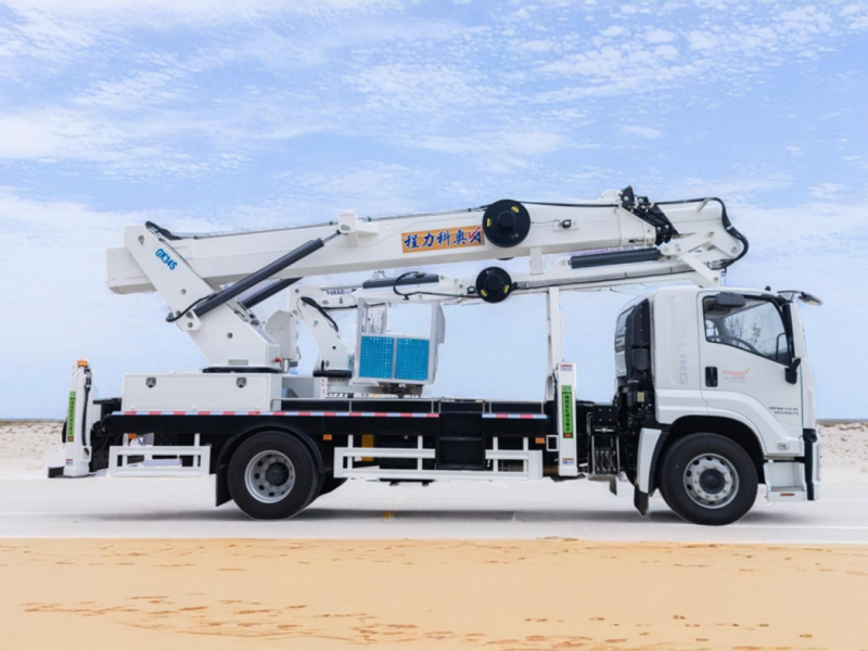 五十铃高低空作业车出口型